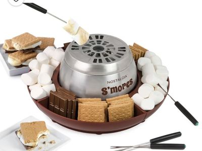 Nostalgia Stainless Steel S’mores Maker