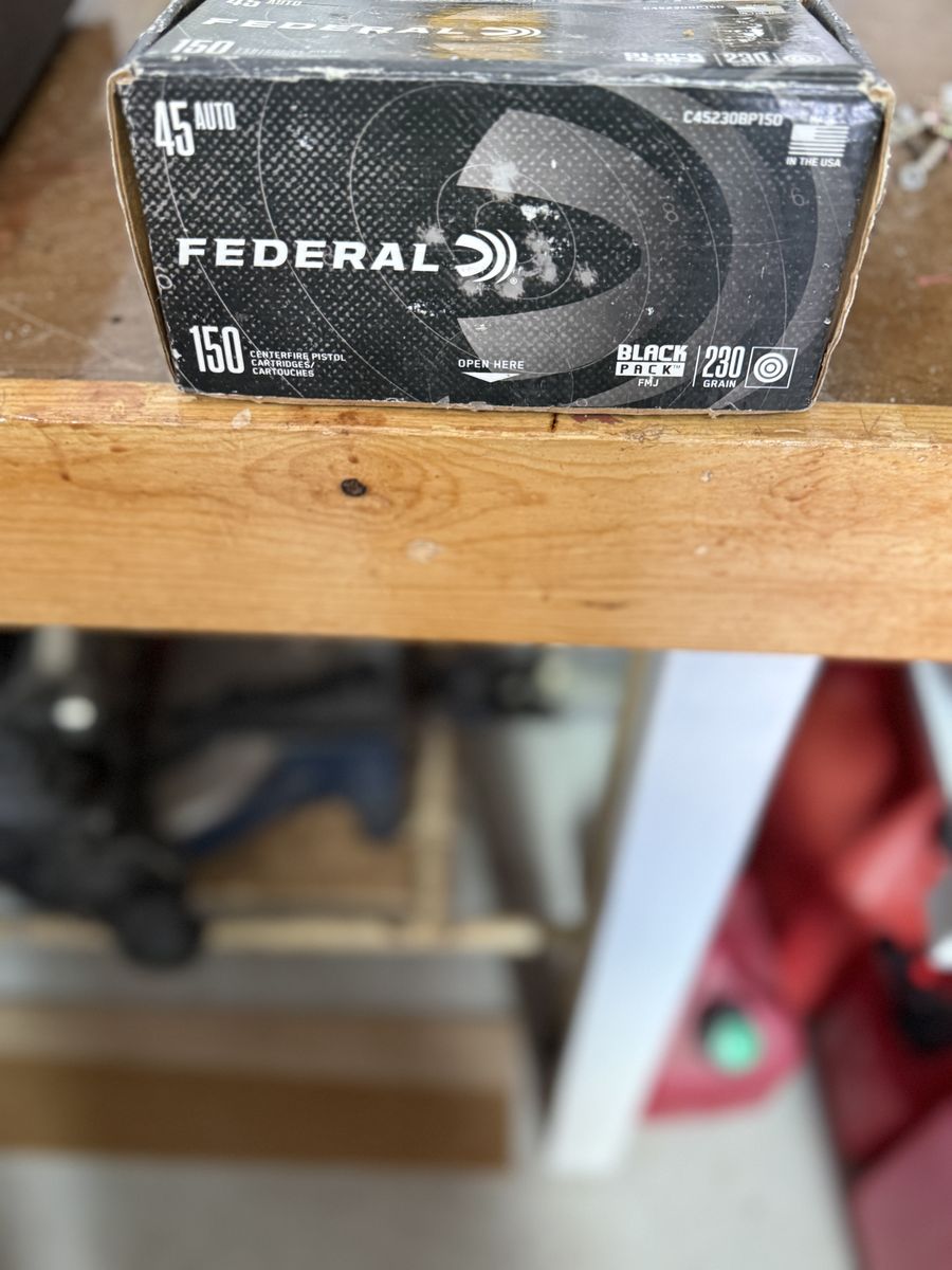 Federal 45 Auto Ammunition