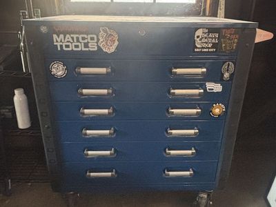 Matco 6 drawer toolbox excellent condition
