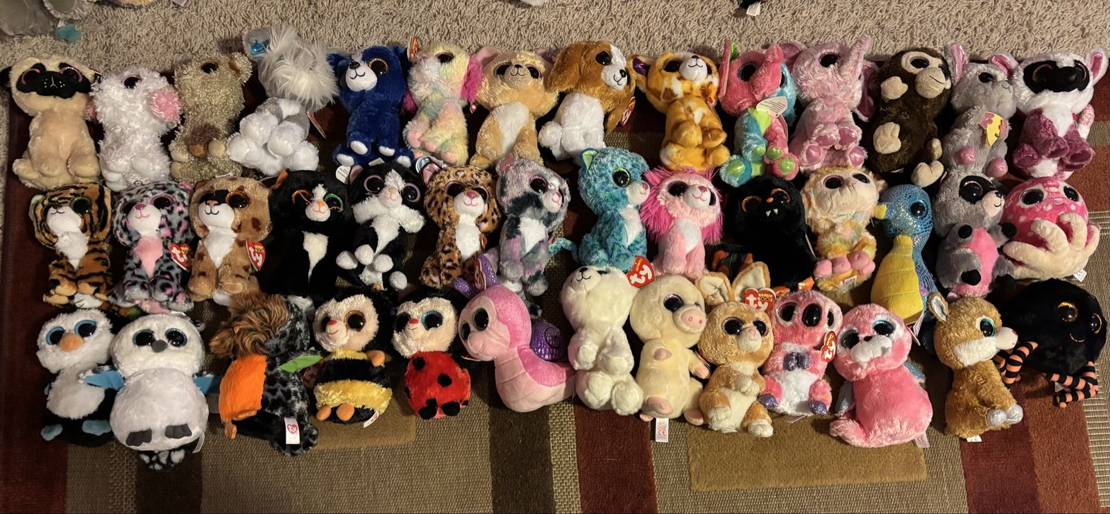 Huge Ty Beanie Boos Collection