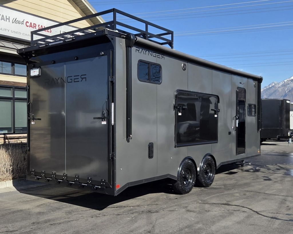 2026 RAYNGER 8x24 / 8.5x24 RAYNGER Embark Toy Hauler Travel Trailer Enclosed New