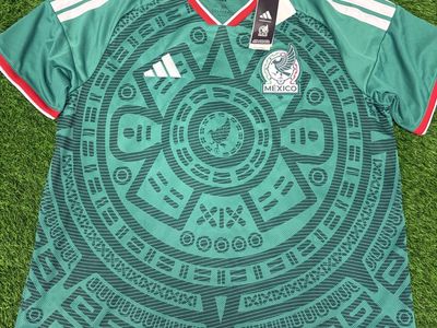 Adidas Mexico National Team Aztec Graphic Soccer Jersey Size 2XL New with Tags