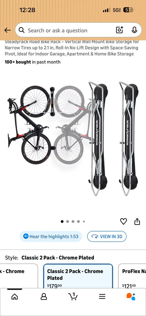 Steadyrack Road Bike Rack