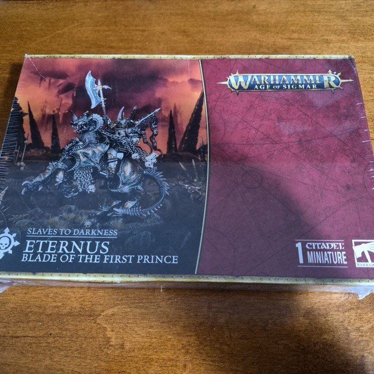 Warhammer Age of Sigmar Slaves Of Darkness Eternus Blade of the First Prince New