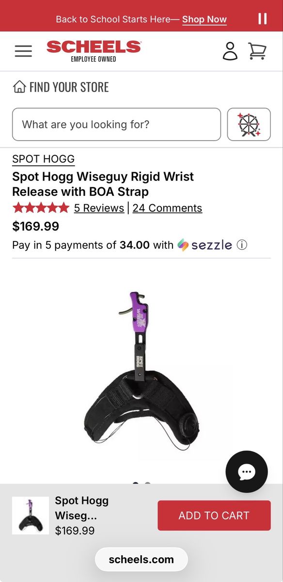 Spot Hogg bow release