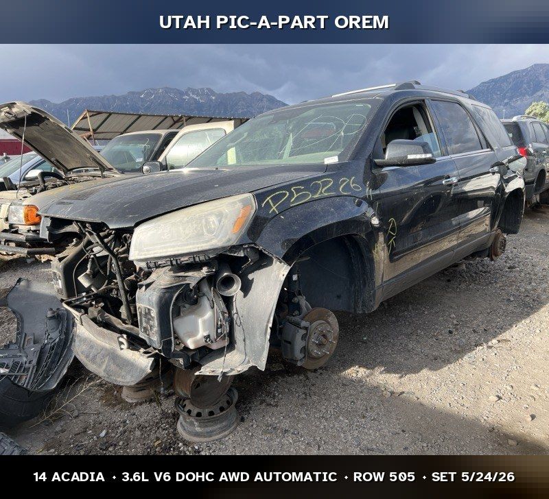 2014 GMC Acadia Parts - UTPAP Orem