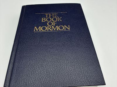 Collectible Book Of Mormon, 1981, Misprint