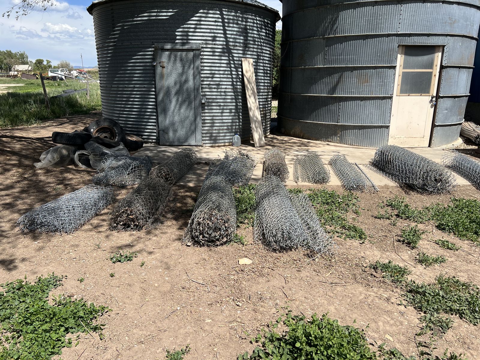 Chain-link fencing