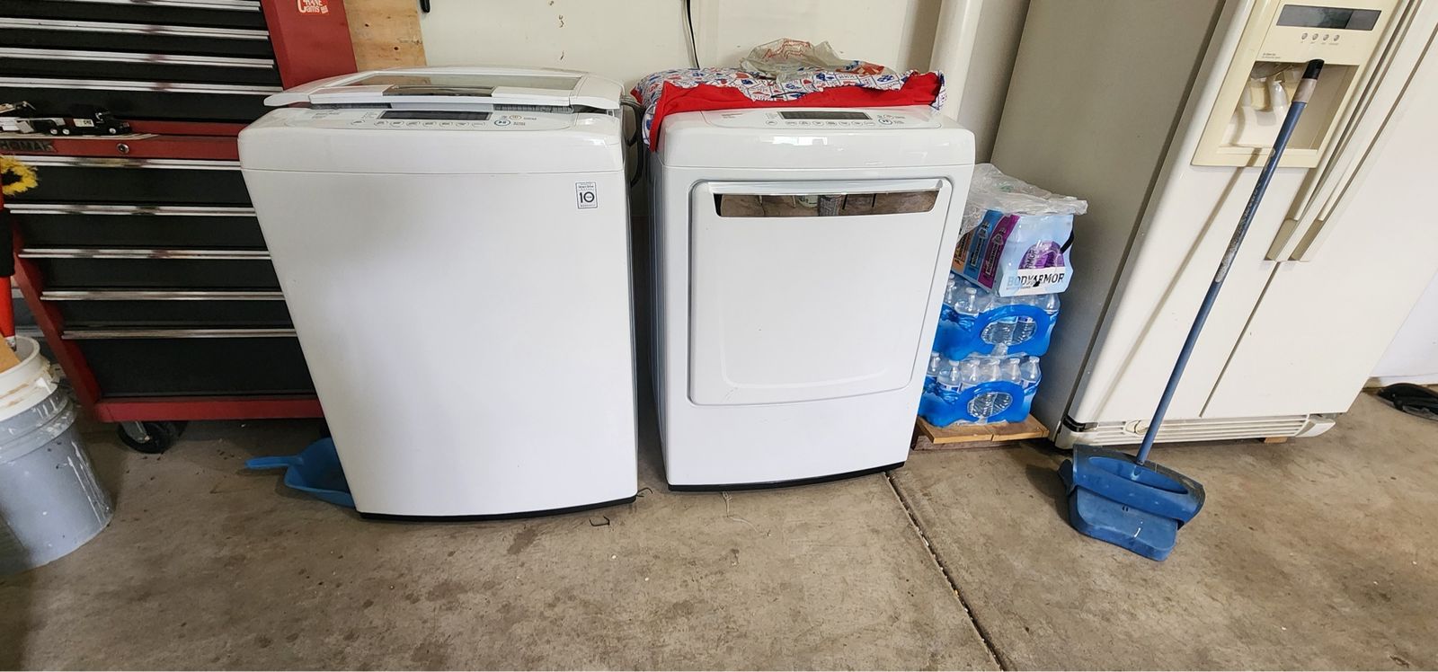 Washer and dryer