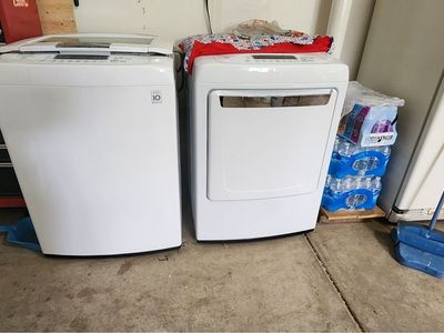 Washer and dryer
