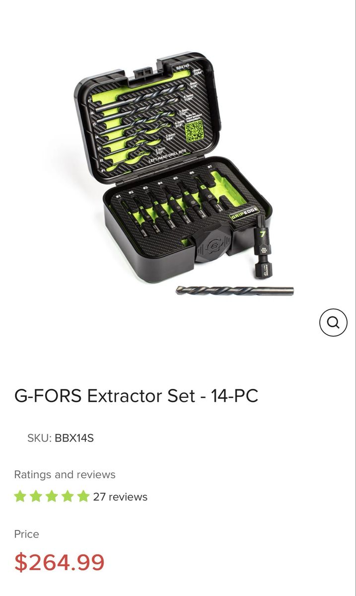 G-FORS Extractor Set