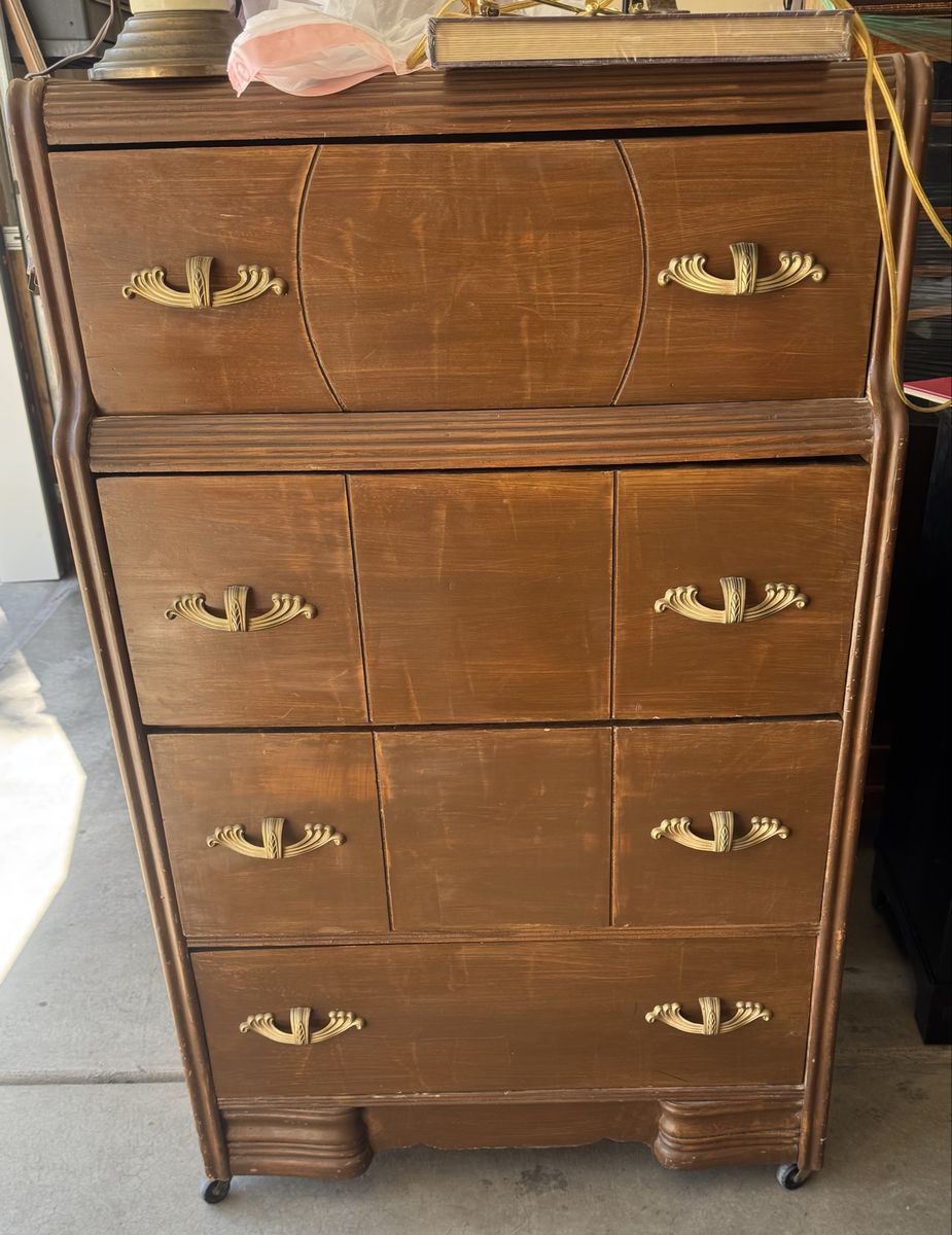 Vintage wooden dresser