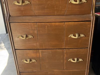 Vintage wooden dresser