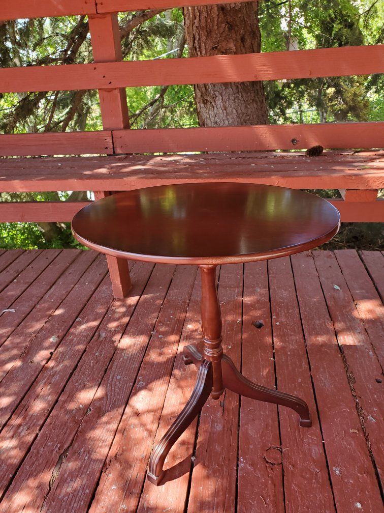 Small folding table