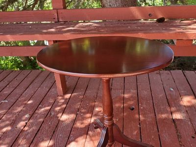 Small folding table