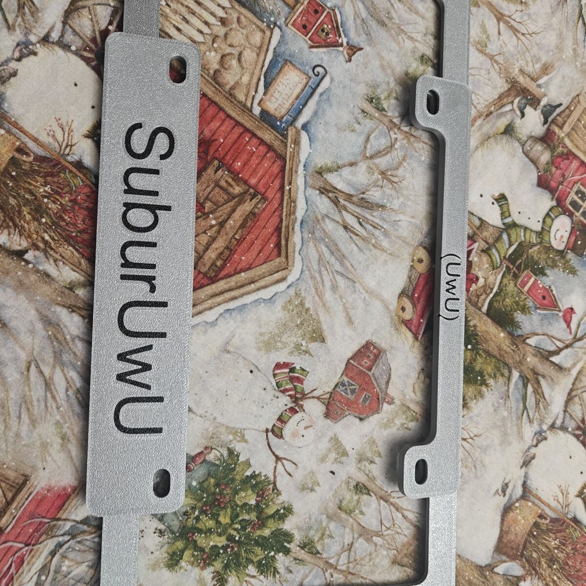 suburuwu license plate