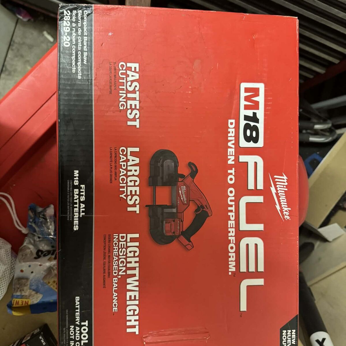 Milwaukee M18 FUEL 2829-20 Band Saw Tool Only