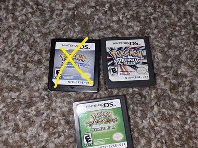 Pokemon ds games Authentic ( prices in description)
