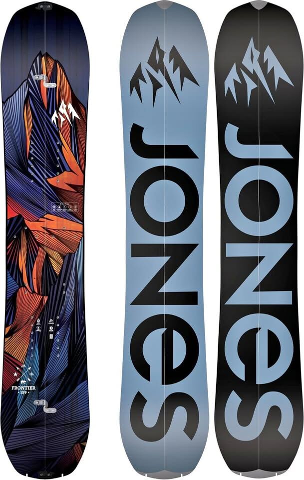 Jones Frontier Splitboard Backcountry Snowboard - 162CM