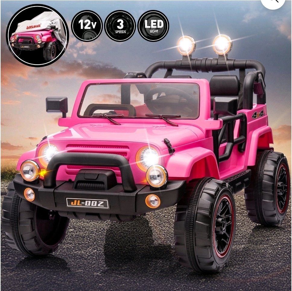 🩷PINK 24V Kids Ride On UT Ride On Electric Car/Jeep with Remote Control!