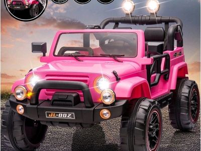 🩷PINK 24V Kids Ride On UT Ride On Electric Car/Jeep with Remote Control!