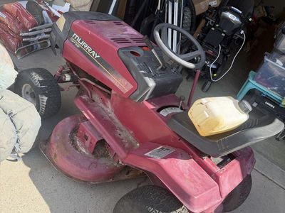 Murray 13Hp 38” Riding Lawn Mower - Red, 38-inch Deck