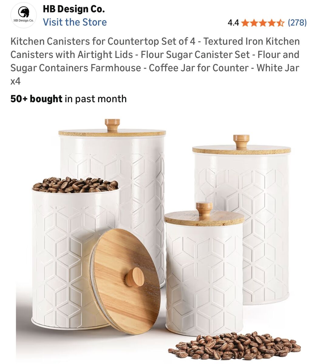Kitchen Canisters For Sale