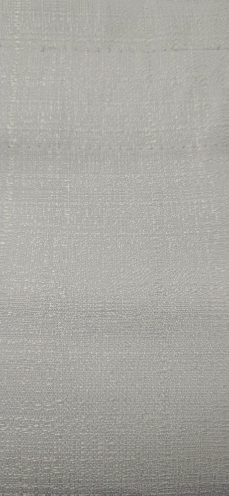 Eclipse Samara White Curtains - 42" wide x 84" long Blackout Panels, Set of 2