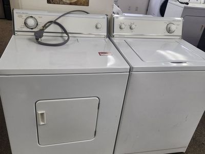 LOW PRICE GUARANTEED! ROPER TOPLOAD WASHER AND ELECTRIC DRYER SET
