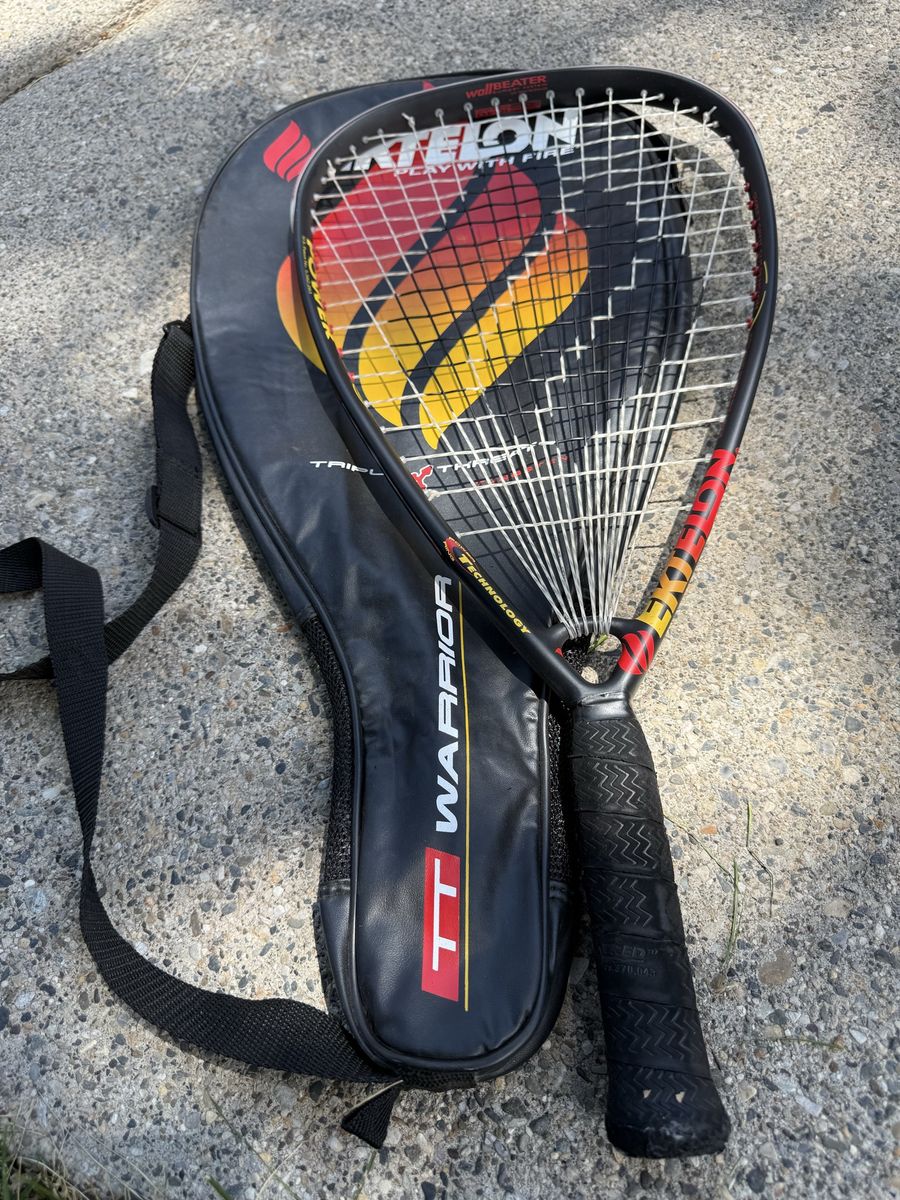 Ektelon TT Warrior Longbody 104G Racquetball Racket w/ Case