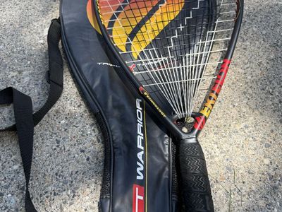 Ektelon TT Warrior Longbody 104G Racquetball Racket w/ Case