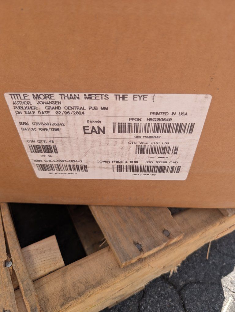More Than Meets the Eye by Iris Johansen - case of 48 Books