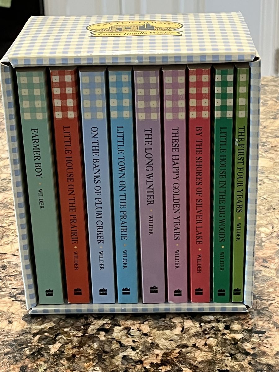 The Little House Books by Laura Ingalls Wilder, 9-Book Box Set, Illustrated by Garth Williams