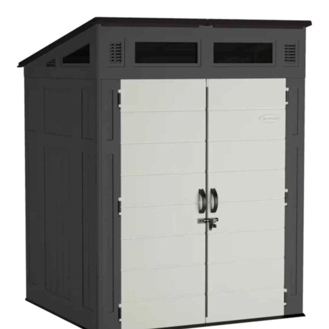 New Suncast 6×5 ft Shed with windows for day light