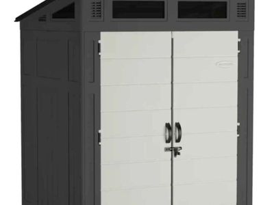 New Suncast 6×5 ft Shed with windows for day light