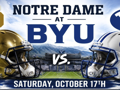 4 tickets Notre Dame at BYU Oct 17