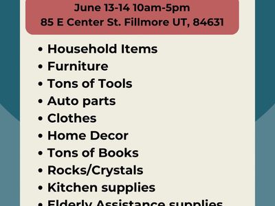 Estate Sale in Fillmore