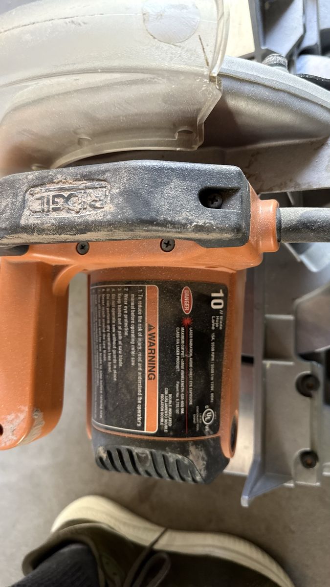 10 in Miter Saw