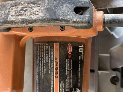 10 in Miter Saw