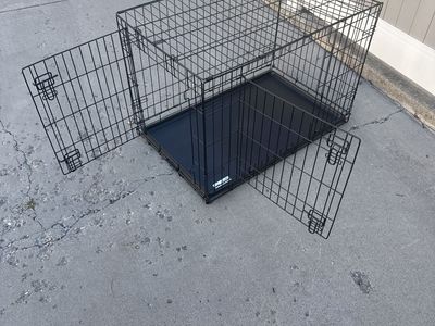 Large 2 Door Wire Dog Kennel