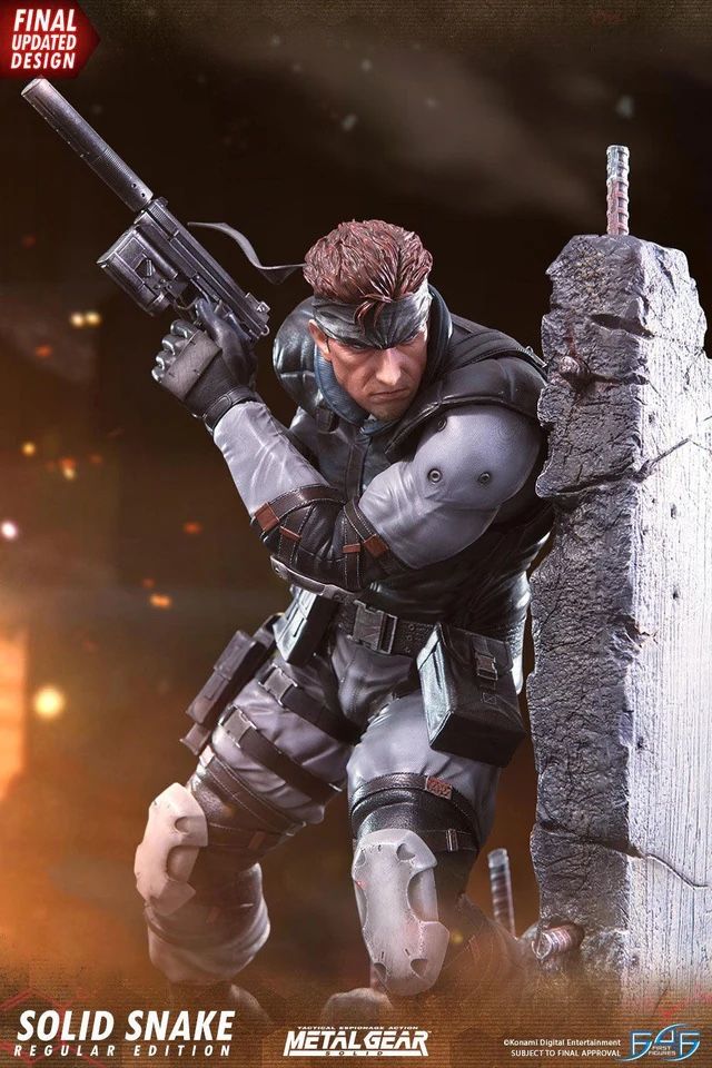 Solid Snake First4Figures Statue (Exclusive)