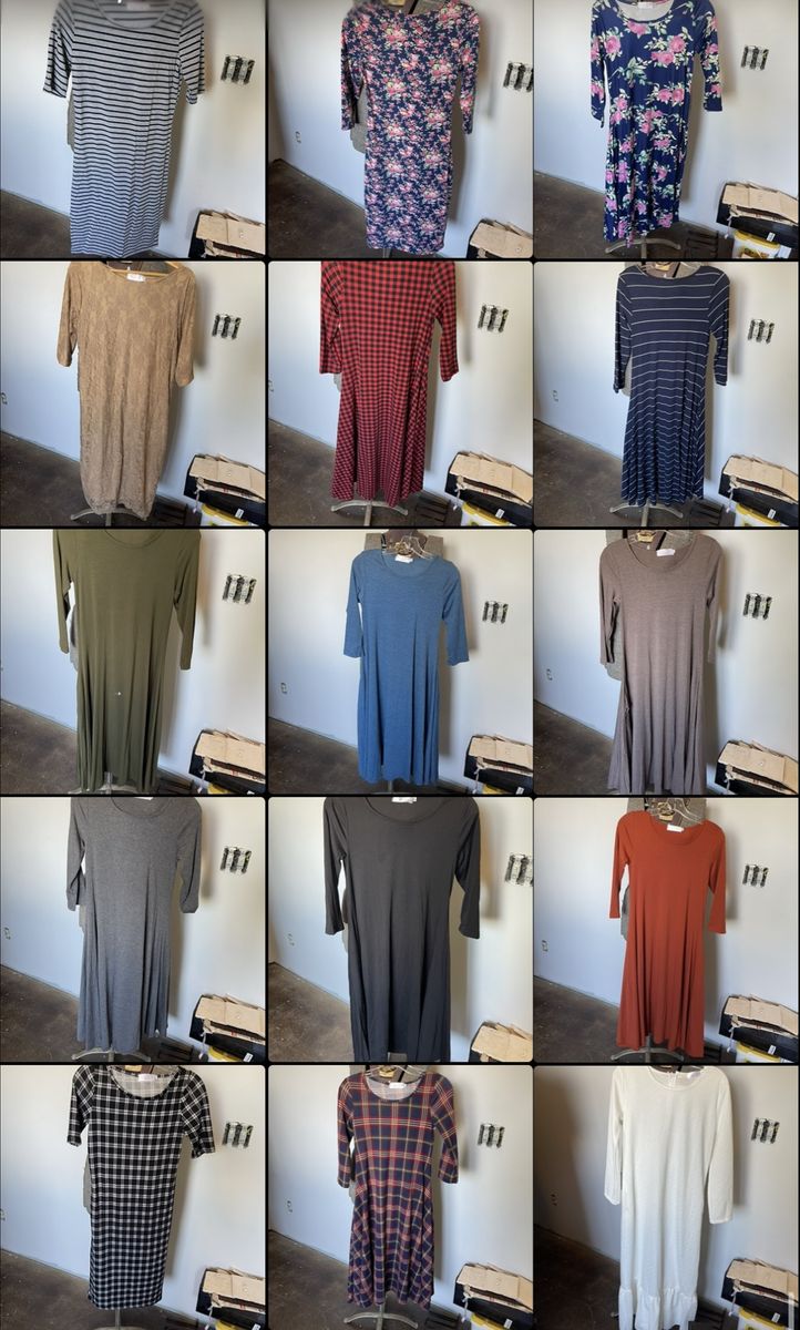 Women’s Dresses and Blouses Clothing Lot Sale (Sign Here Signature Clothing) Multiple Sizes - MUST GO FAST
