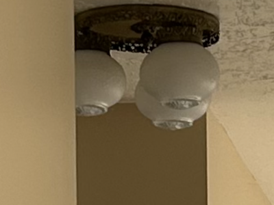 Flush mounted ceiling light