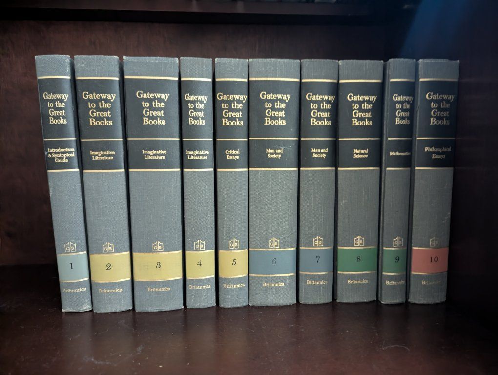 Gateway to the Great Books Britannica (10-Volume Set) Vintage Encyclopedia Collection