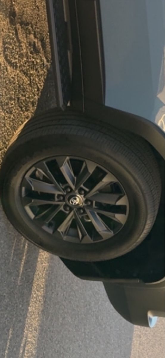 OEM Toyota Land Cruiser Alloy Wheels and Tires Set