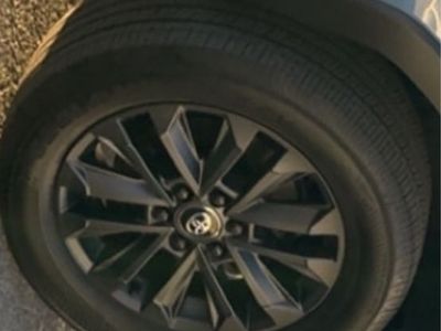 OEM Toyota Land Cruiser Alloy Wheels and Tires Set