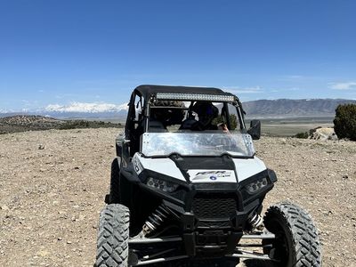 Polaris RZR Side-by-Side UTV - White, Off-Road Ready, great condition with just cosmetic wear