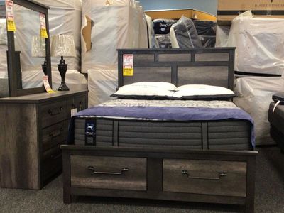 Queen storage beds
