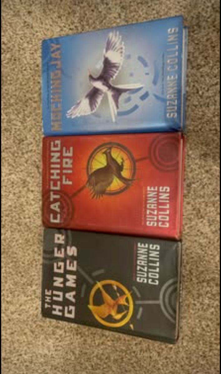 The hunger games books all hard cover