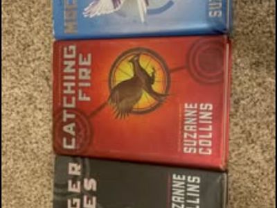 The hunger games books all hard cover